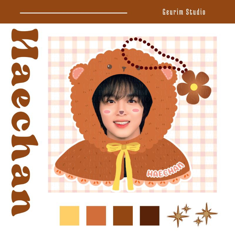 พวงกุญแจ GANTUNGAN Haechan NCT | พวงกุญแจ NCT Dream | ตัวละครสัตว์