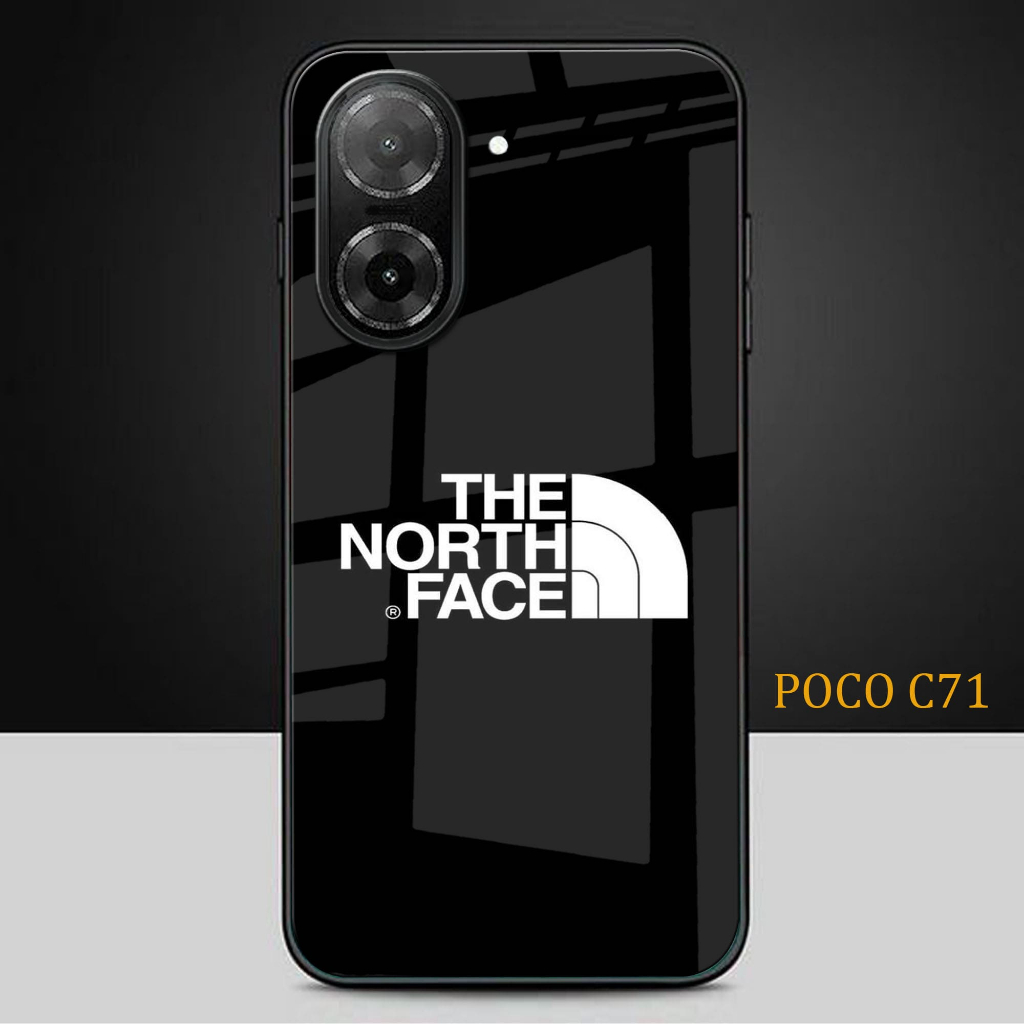 HP Glitter Glass เคสโทรศัพท์สําหรับ POCO C71 - เคสโทรศัพท์ POCO C71 - K66