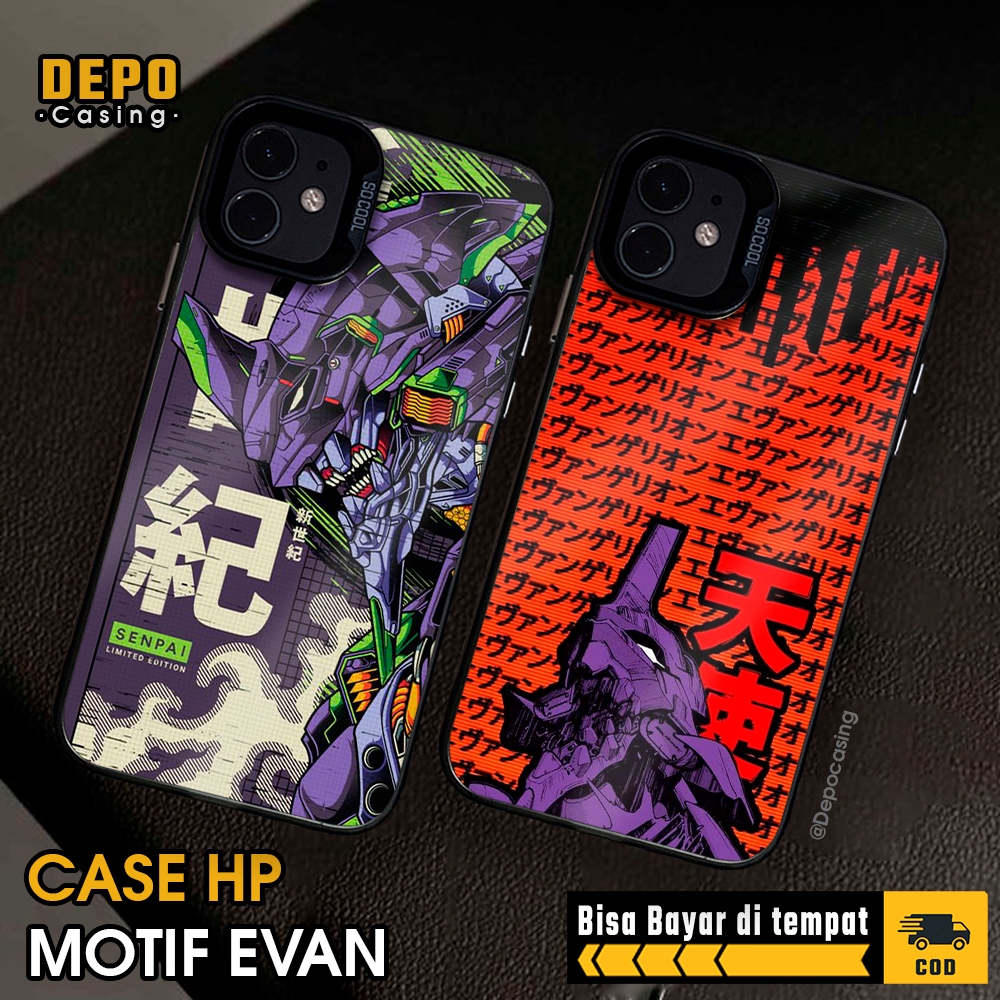HP Poco M6 M6 Pro X5 X5 Pro X6 X6 Pro Depo Casing [EVAN] Premium Case So Cool Hologram Matte Hard Ca