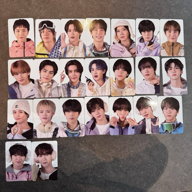 [READY] [SHARING] NCT ZONE CONCEPT SNOW JOHNNY TAEYANG YUTAKA KUN DOYOUNG JAEHYUN WIN JUNWOO MARK XI