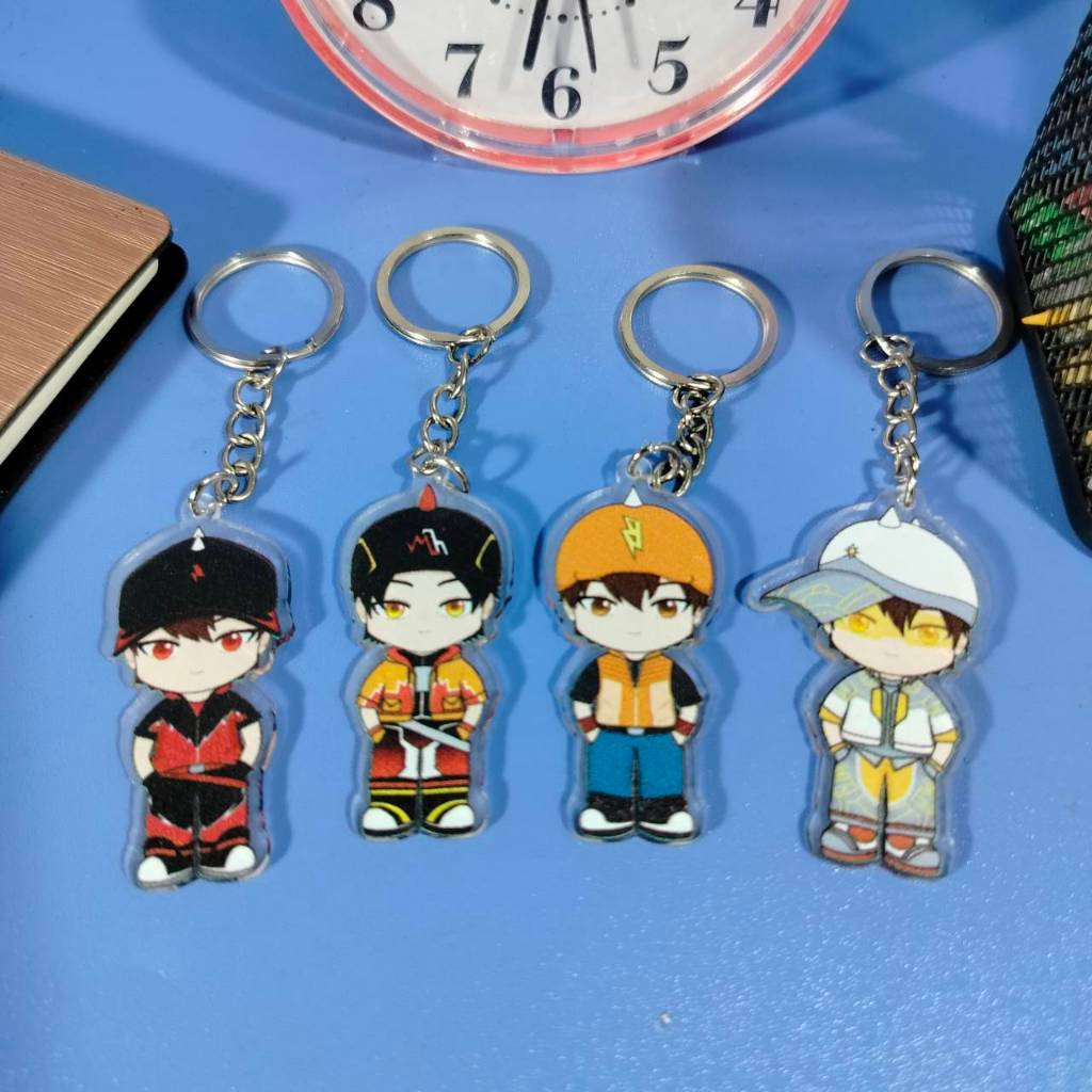 GANTUNGAN Boboiboy Character พวงกุญแจการ์ตูนเด็ก - พวงกุญแจการ์ตูน Boboiboy Yaya Ying Fang
