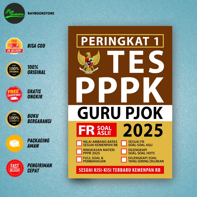 Rank 1 PPPK Physical Education Teacher Book 2025 - Eduka Media