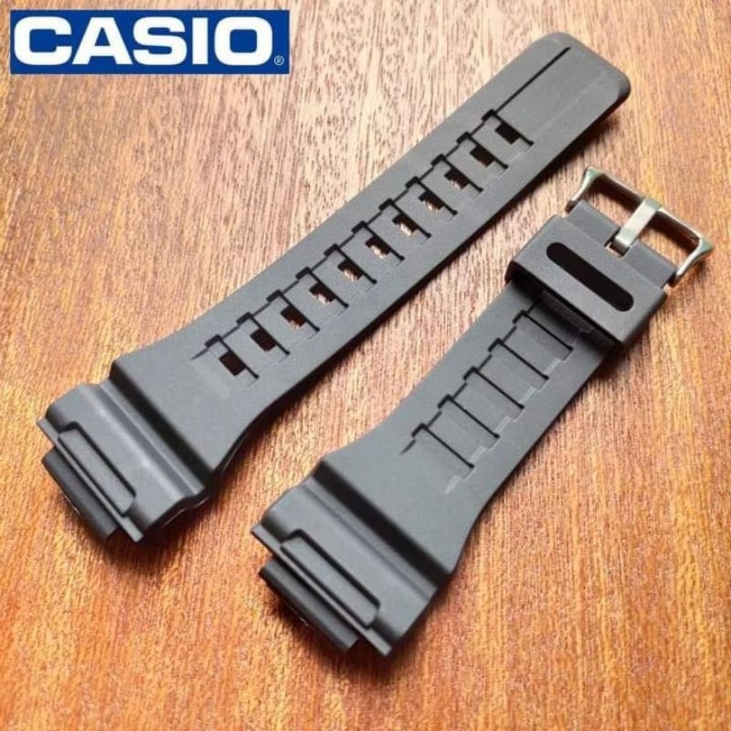 CASIO W737H WATCH STRAP CASIO G-SHOCK W737H W 737H สีดํา