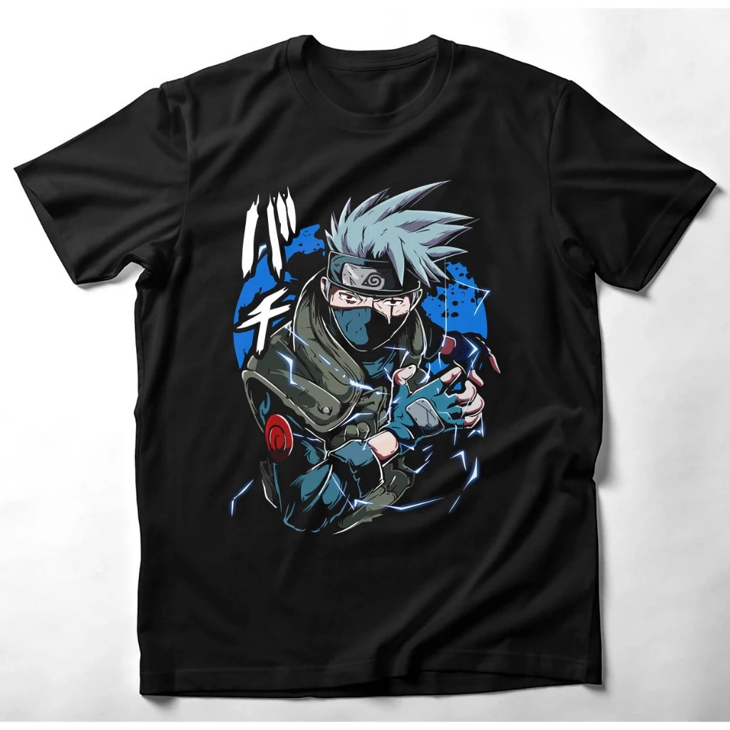 Kbmn.Store Naruto Kakashi Anime Distro Clothes / Kakashi Clothes
