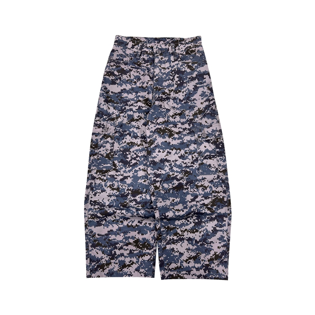 CARGO BAGGY CAMO NAVY MOODDAY PROJECT กางเกง CARGO