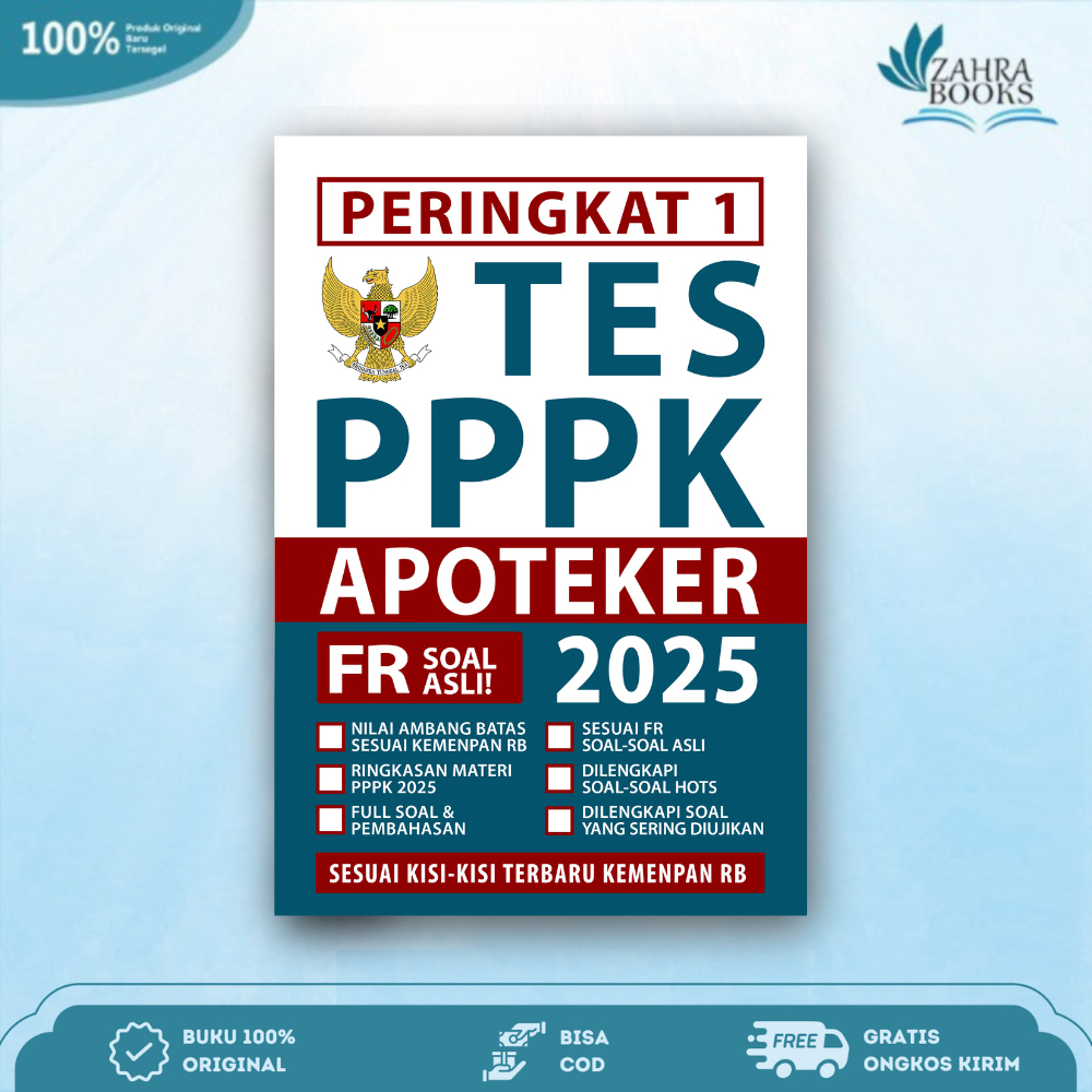 Rank 1 เล่ม PPPK PHARMACY 2025 - Eduka Media