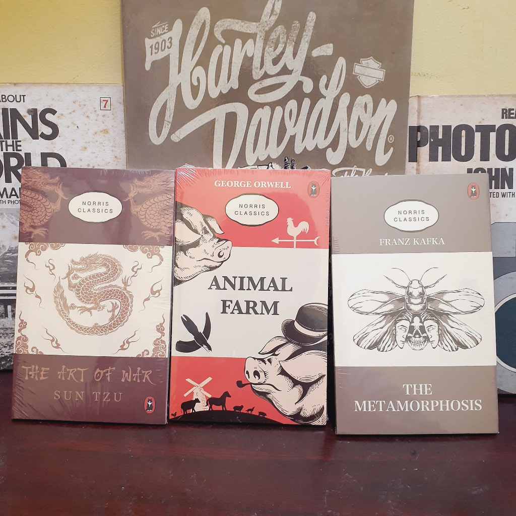 หนังสือนวนิยายนําเข้า (Animal Farm, Francz Kafka, Sun Tzu)