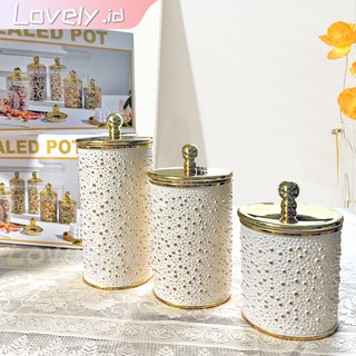 Toples Titik Emas Set 3Pcs/Set Mewah/Toples Mewah Aesthetic Emas Kedap Udara Transparan