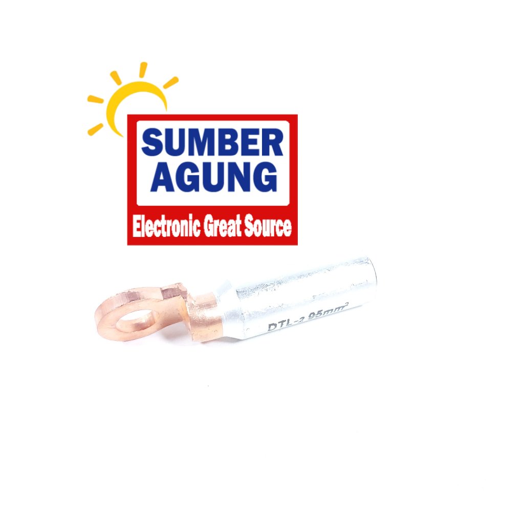 Skun Cable Alcu 95mm Cable Scun Bimetal ALCU no 95 DTL2 DTL-2 ทองแดงสีเหลืองดี