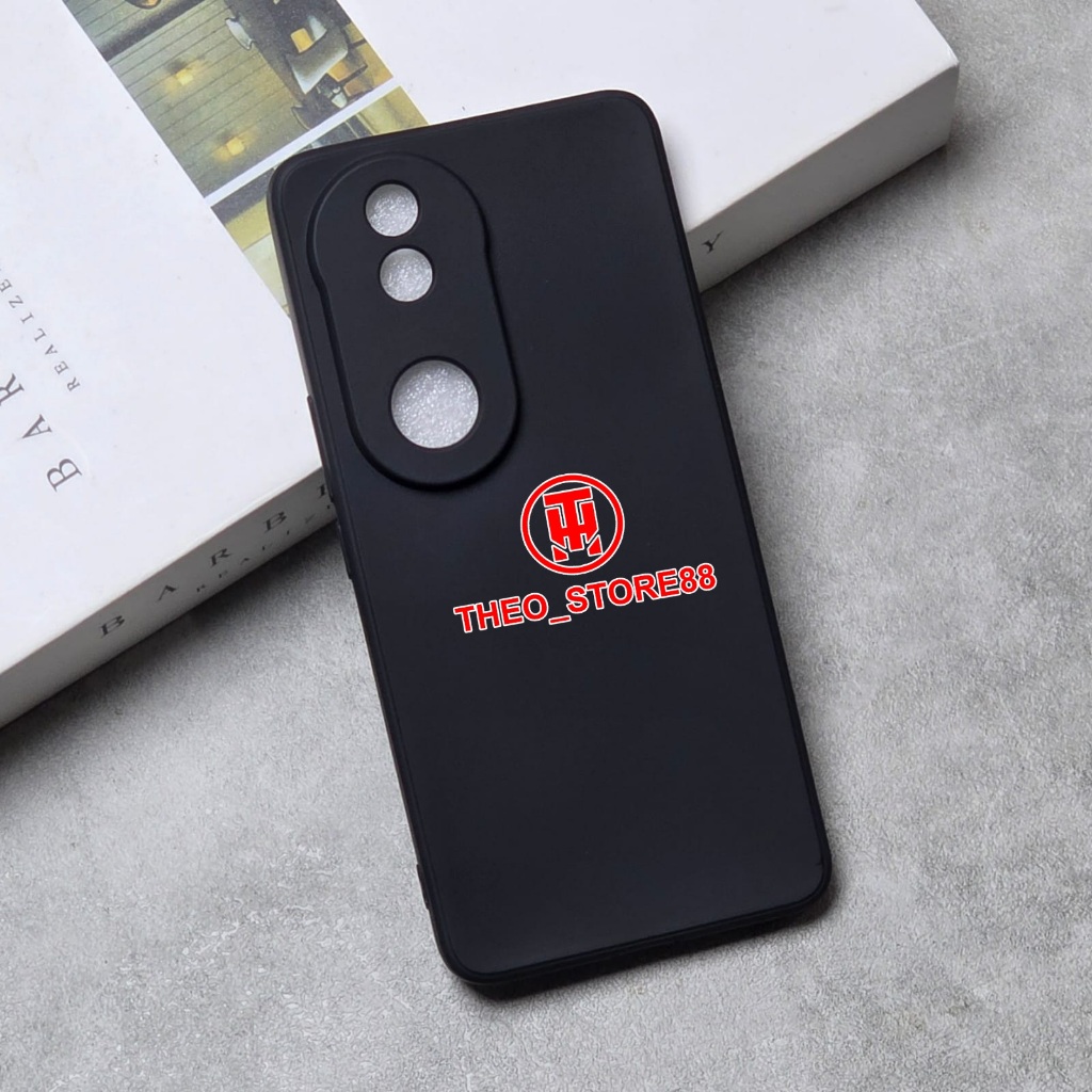 VIVO V50 CASE MACAROON BLACK SOFT CASE BLACK PREMIUM VIVO V50