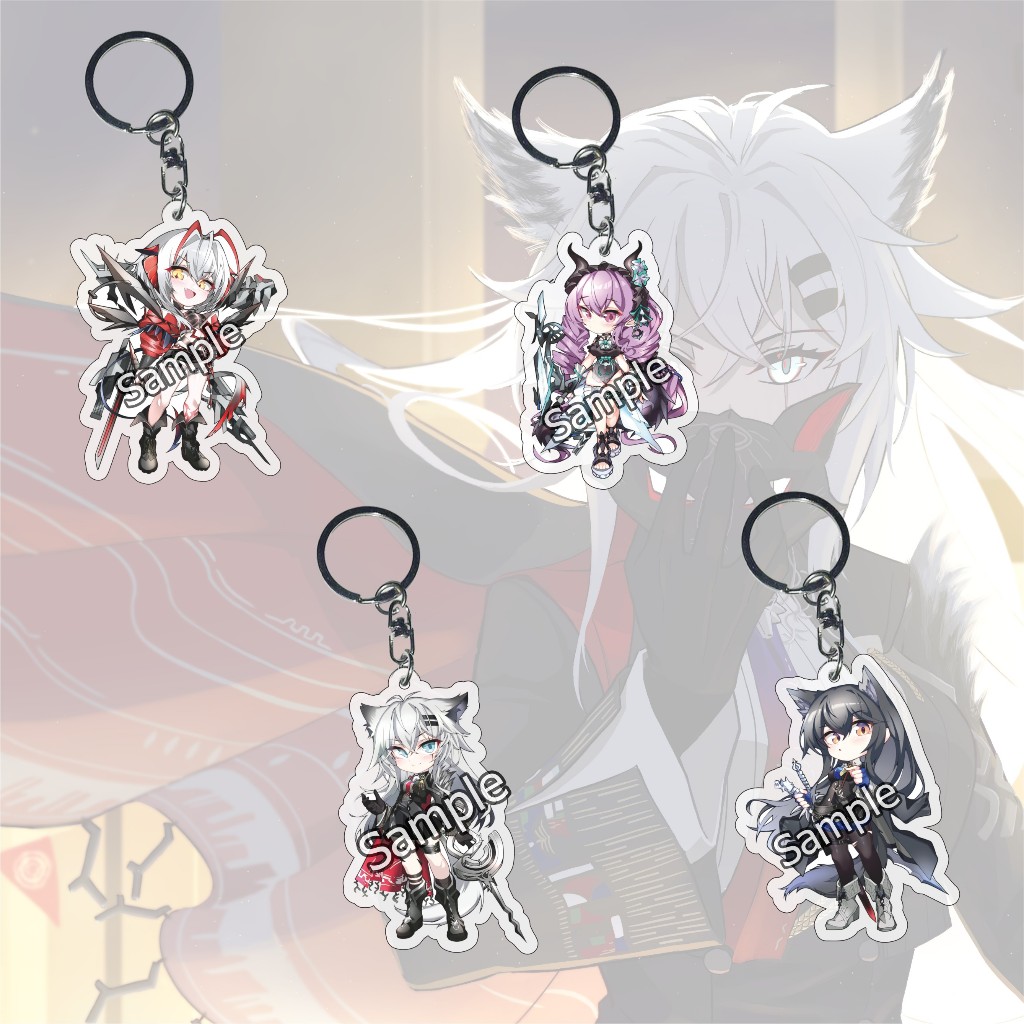 GANTUNGAN Arknights พวงกุญแจส่วน 02 - พวงกุญแจ - พวงกุญแจ - ของที่ระลึก - อะนิเมะ