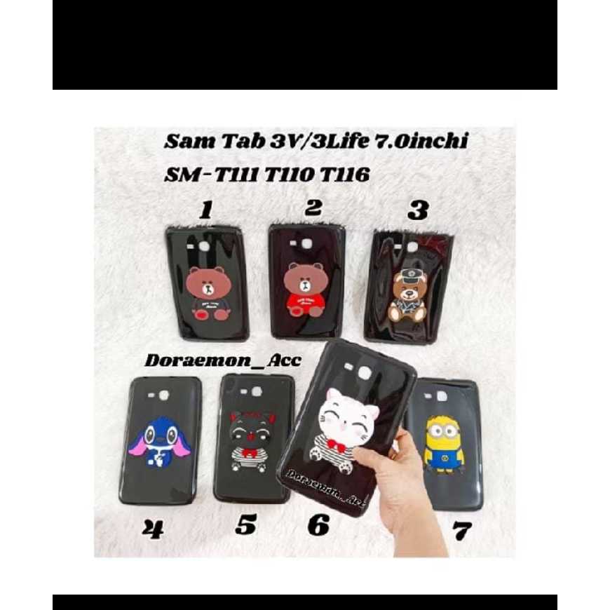 Softcase 4D Black Image Nokia 5.1+ / Huawei y6(2018) Xperia 5 / Huawei Y9(2019)Nova 2 Lite / Nova 7 