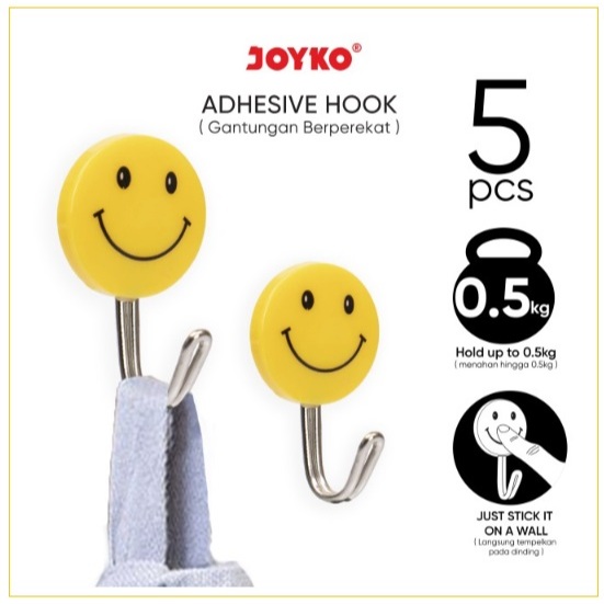 GANTUNGAN JOYKO ตะขอกาว ADHK-3090 l บรรจุ 0.5 Kg