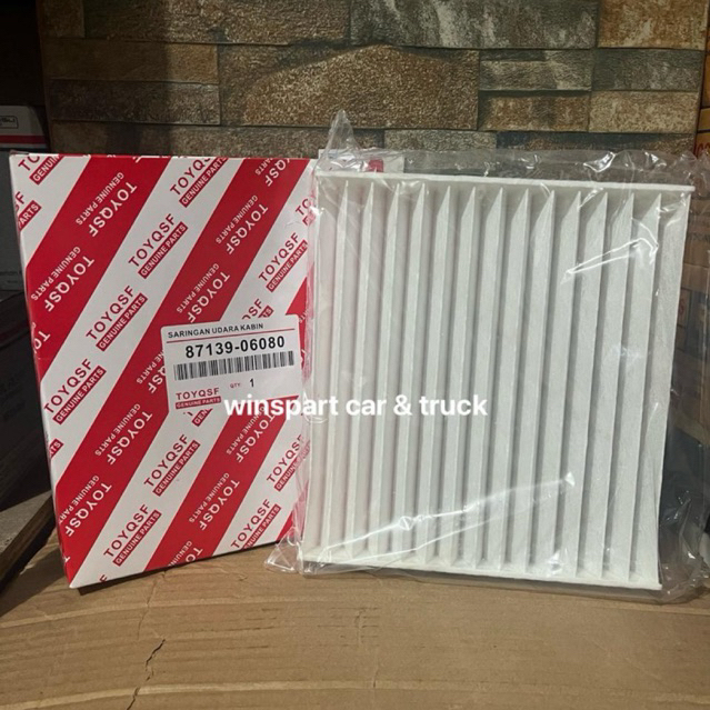 กรองแอร์ AC Innova Fortuner Vios Limo Yaris Alphard Sienta Vellfire Hilux 87139-06080 TOYQSF