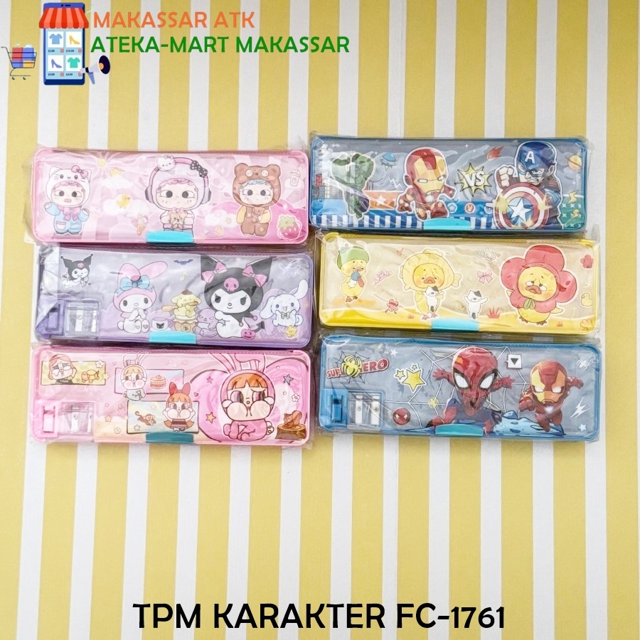 [1 ชิ้น] TPM MAGNETIC PENCIL CASE CAPYBARA JH-7002 FC-1757 FC-1761 BABY THREE BABYCRY LABUBU