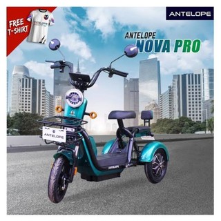 Sepeda Listrik Roda 3 - Nova Pro  bisa mundur