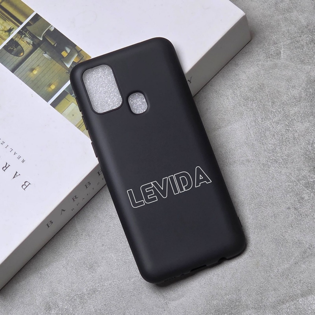 Samsung M31 Softcase Macaron Square Black / Case Square Black Edge Case Samsung M31