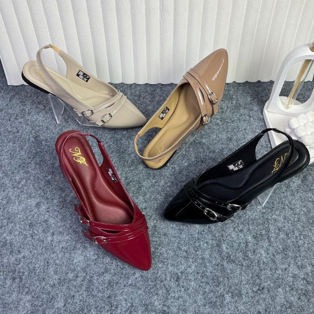 NF Shoes Maudy Womens Flat Mules