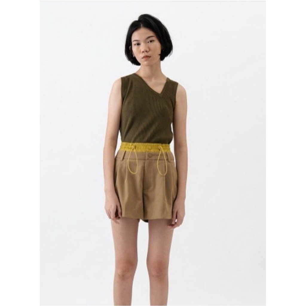 PR3L0VED 3MONGKIS AYLAS ADJUSTABLE SHORT PANTS ทูโทน