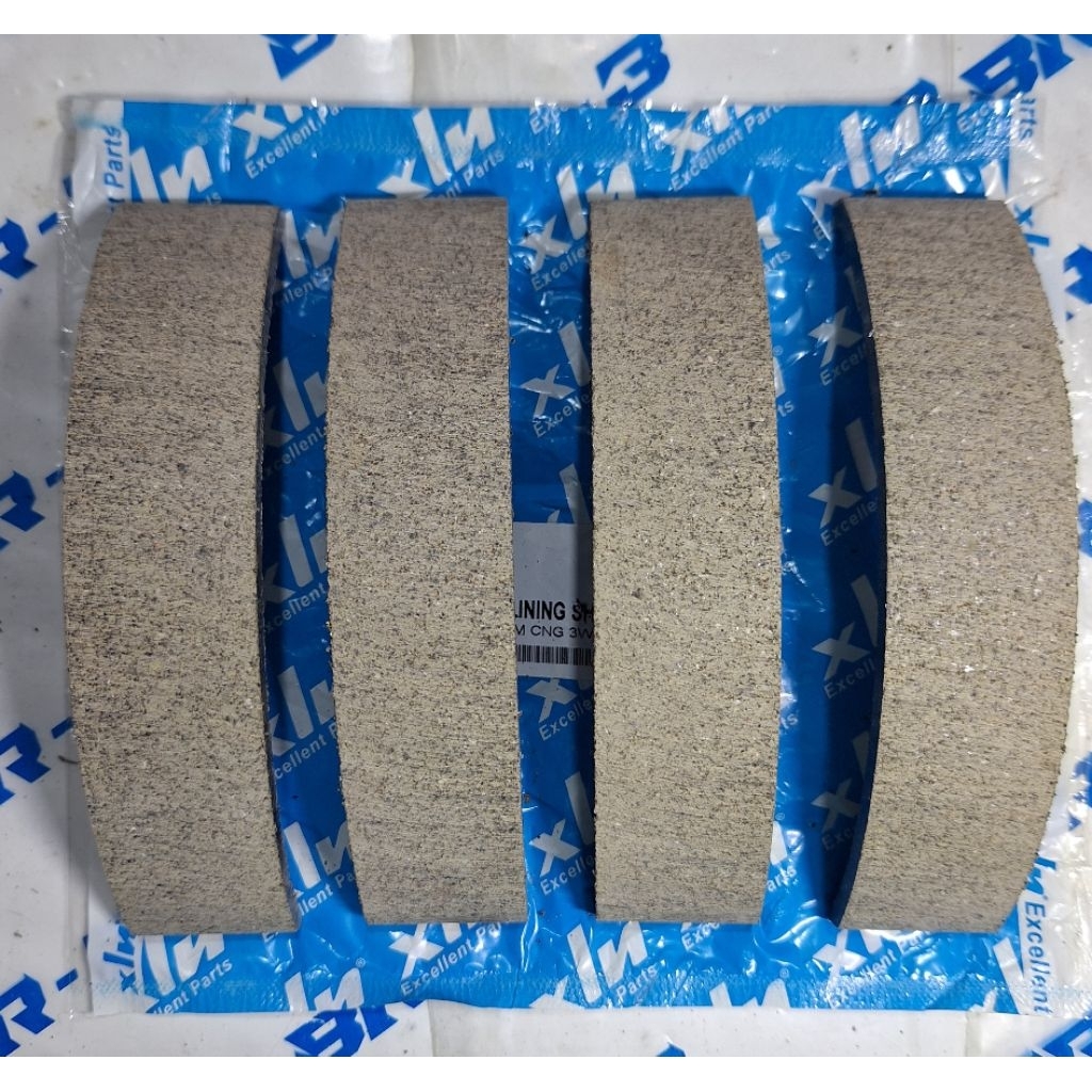 แผ่นซับ Vahan แบบแข็ง 4 ชิ้นสําหรับคลัตช์คู่หรือเบรกสําหรับรถจักรยานยนต์ XNN อัตโนมัติและใต้กระดูก