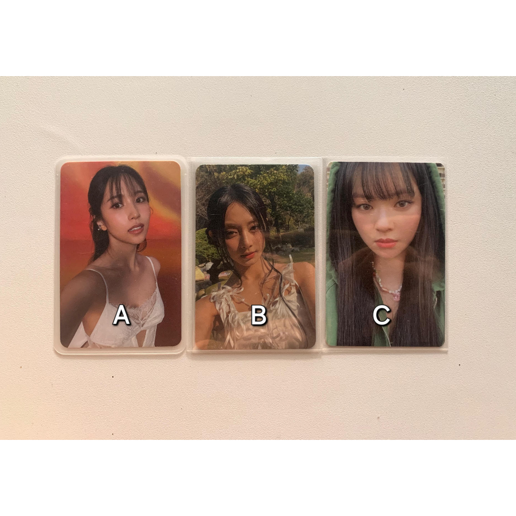 สองครั้ง jongyeon mama tzuyu spc nemo photocard