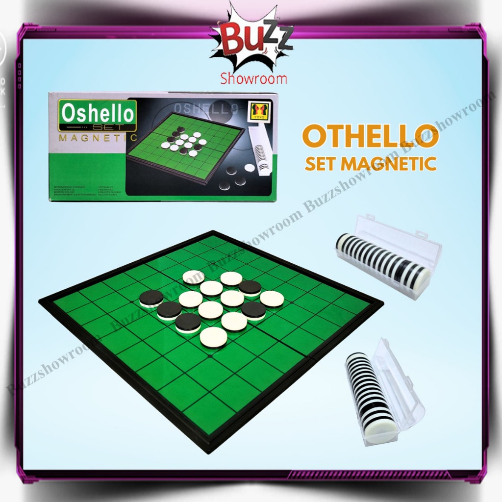 Reversi Othello Magnetic Family Board Game ของเล่นแม่เหล็กหมากรุกญี่ปุ่น