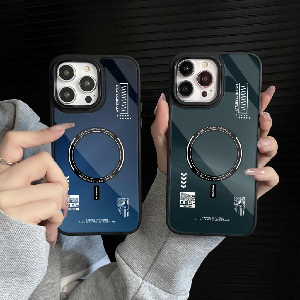 Glossy Glass Softcase สําหรับ IP 15 Pro Max 14 Pro Max 13 Pro Max 12 Pro Max 11 Pro Max Xr Xs Max - 
