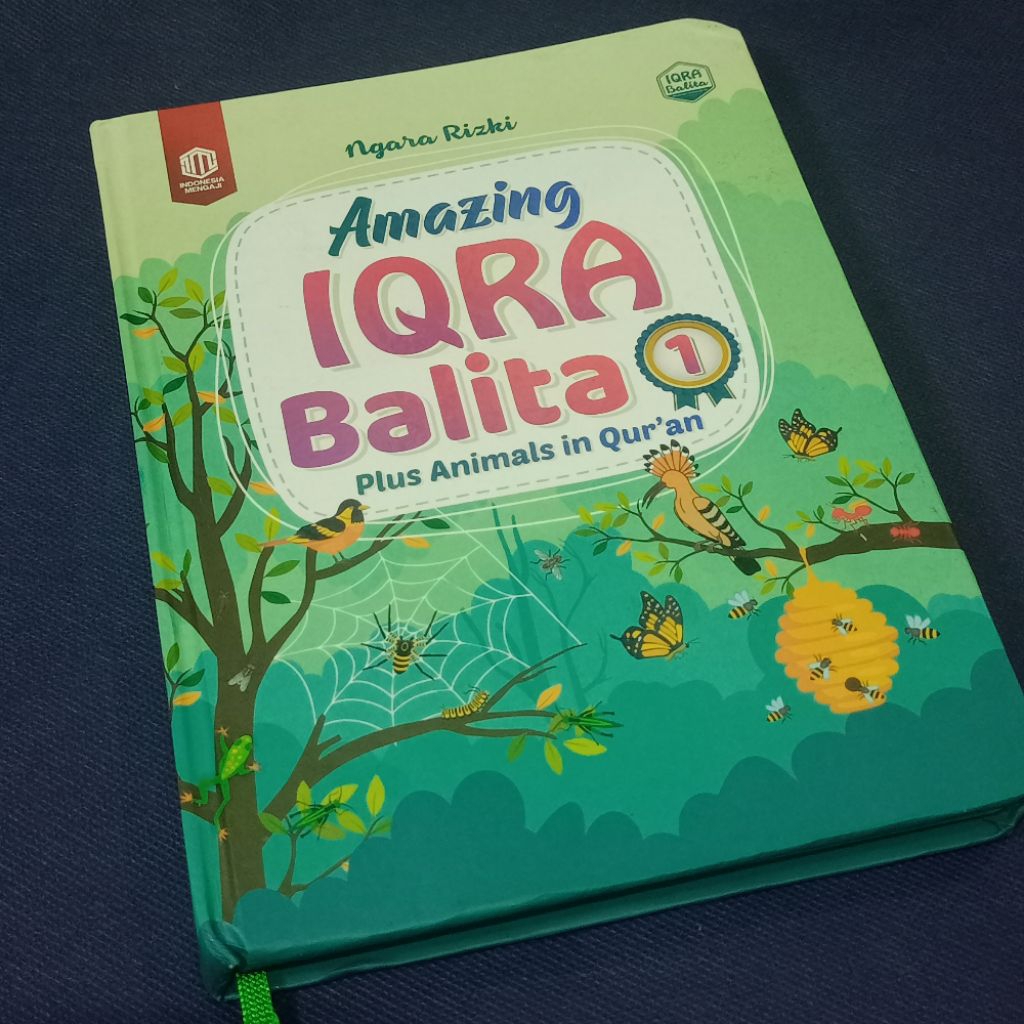 หนังสือกระดานเด็กวัยหัดเดิน Amazing Iqra 1