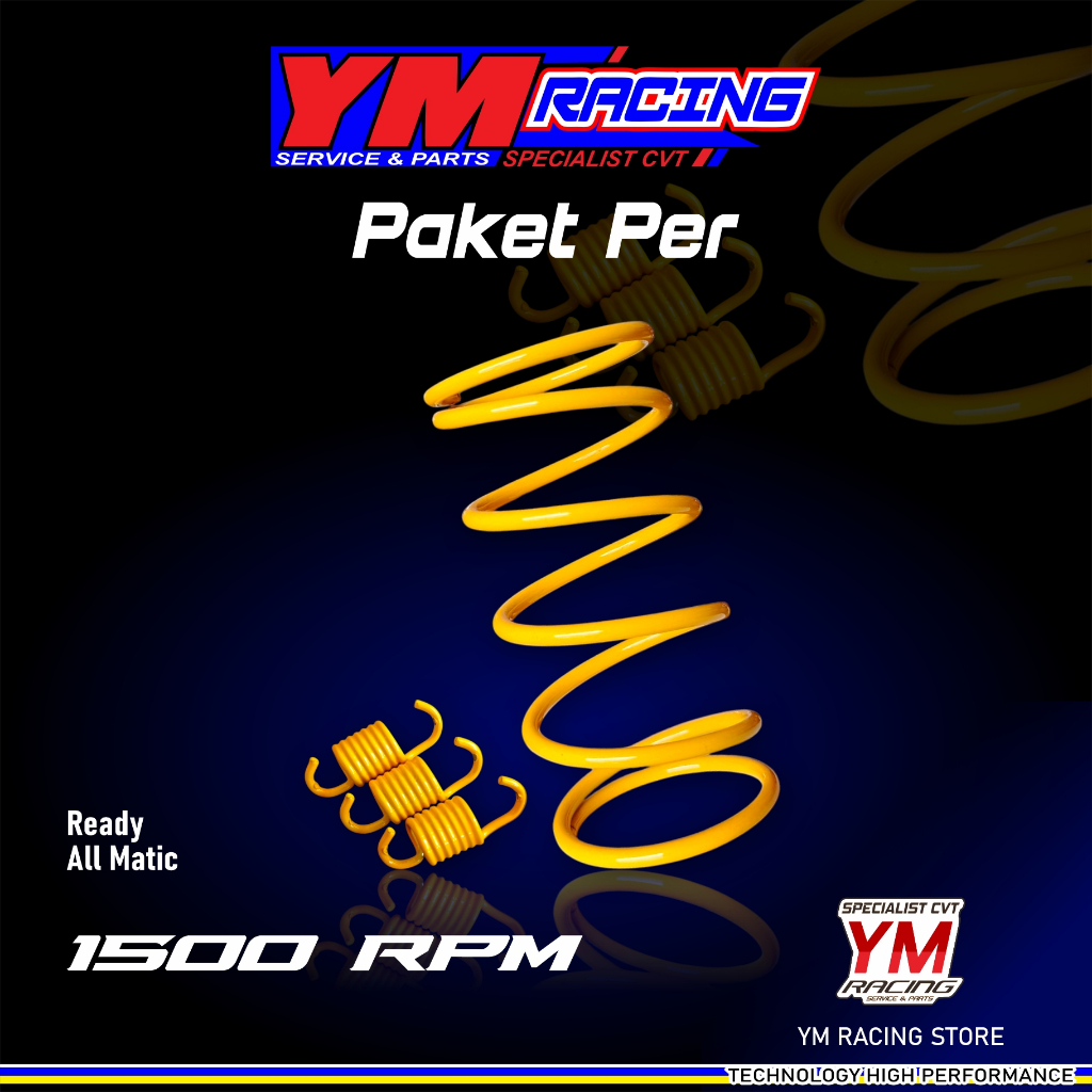 CVT 1500 RPM SPRING PACKAGE PLUS 1500 RPM CENTRI SPRING | CVT SPRING PLUS CENTRI SPRING 1500 RPM สํา
