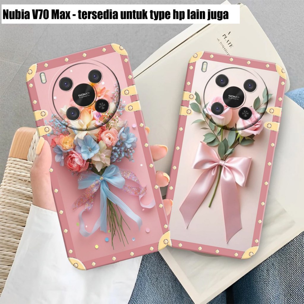 เคสโทรศัพท์มือถือ HP Nubia V70 Max - Nubia V70 Max Softcase - เคส Nubia V70 Max ใสใส - RC2523