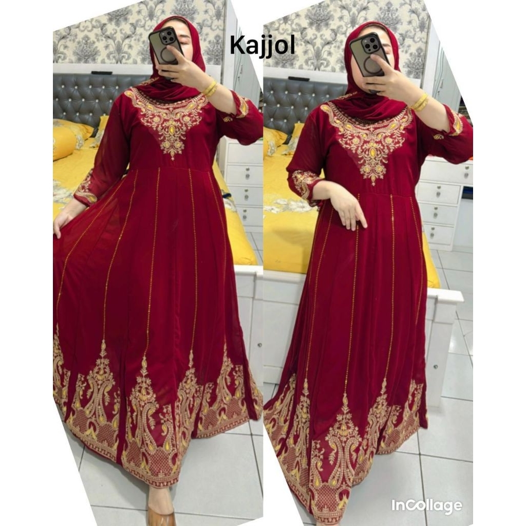 YG ใหม่ GAMIS MAHINDI CERUTY EMBROIDERED WHICH มากกว่า