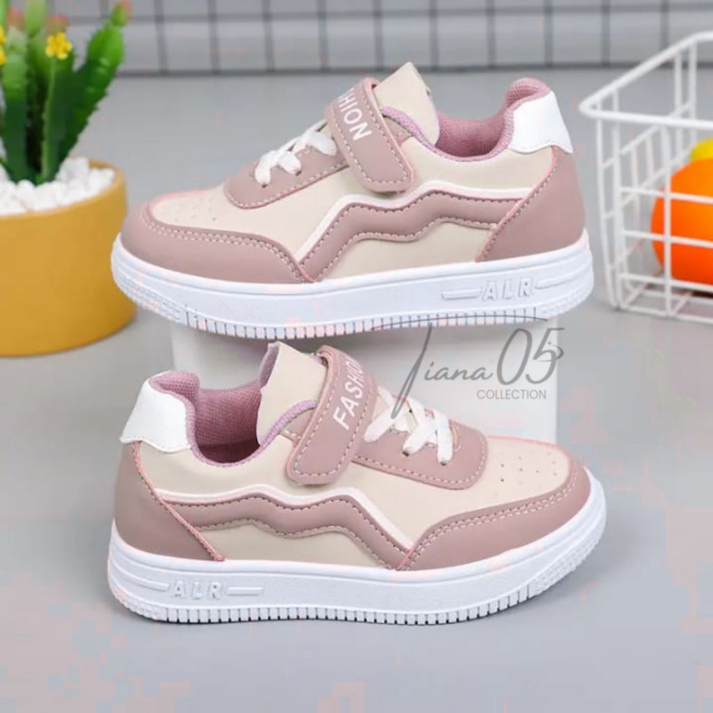 รองเท้าเด็กล่าสุด 2026 Viral อินเทรนด์รองเท้าผ้าใบสไตล์เกาหลีสําหรับสาวรองเท้าผ้าใบ Ked Ansk โรงเรีย
