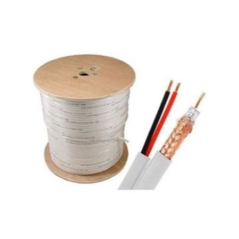 CCTV CABLE RG59+P เมตรสุ่มยี่ห้อ