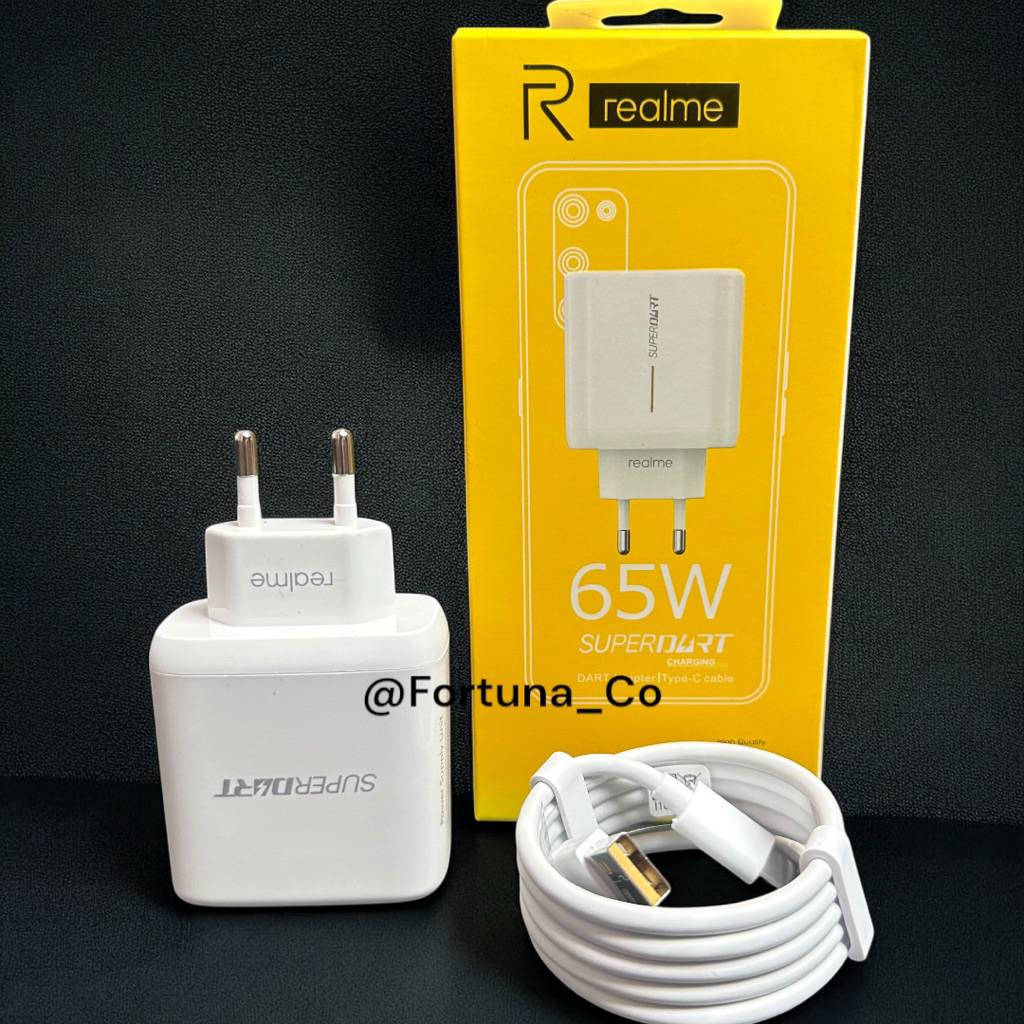 เครื่องชาร์จ Realme 65W supervooc Type C