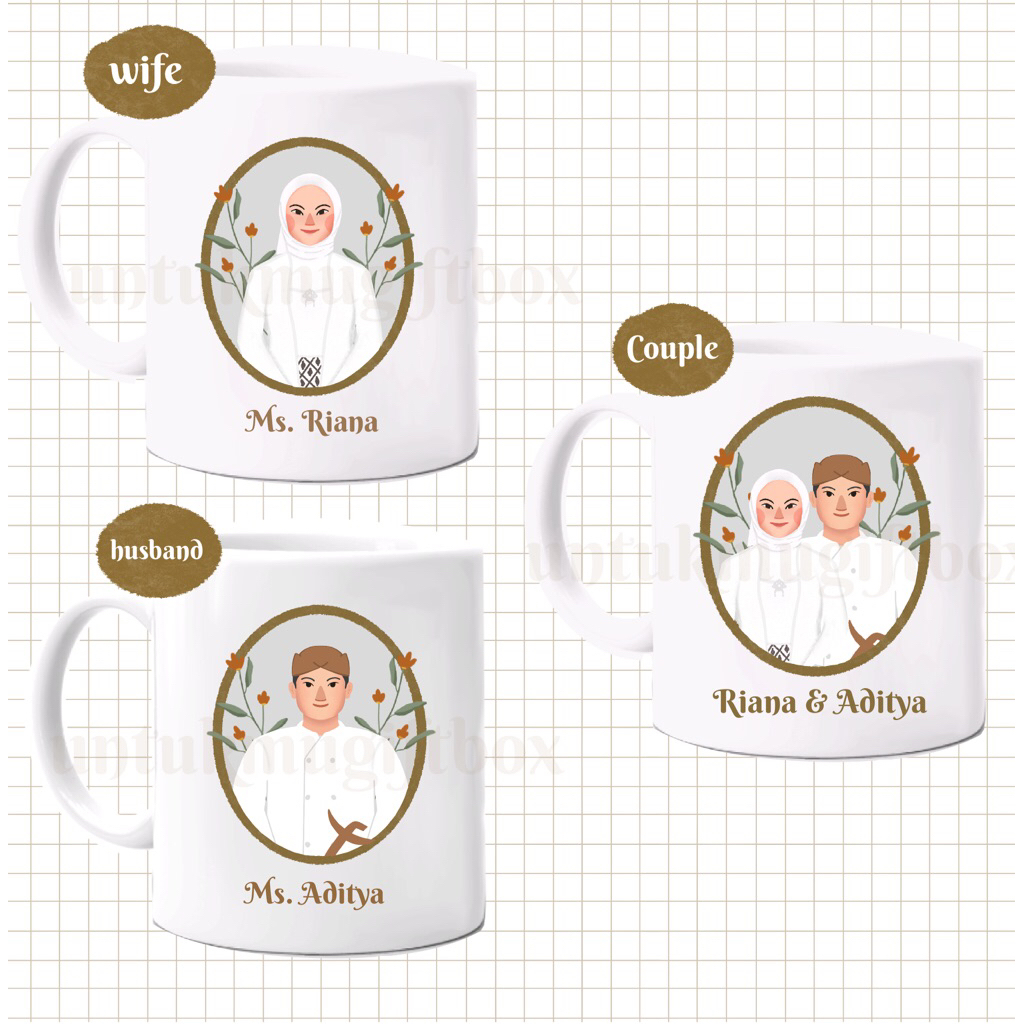 WEDDING GIFT HAMPERS WEDDING MUG สุดพิเศษ