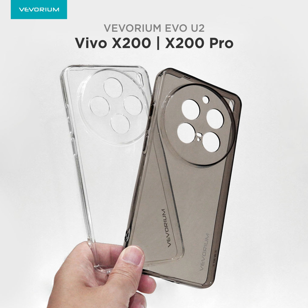 VEVORIUM EVO U2 Vivo X200 Pro | X200 5G เคสนิ่มใส