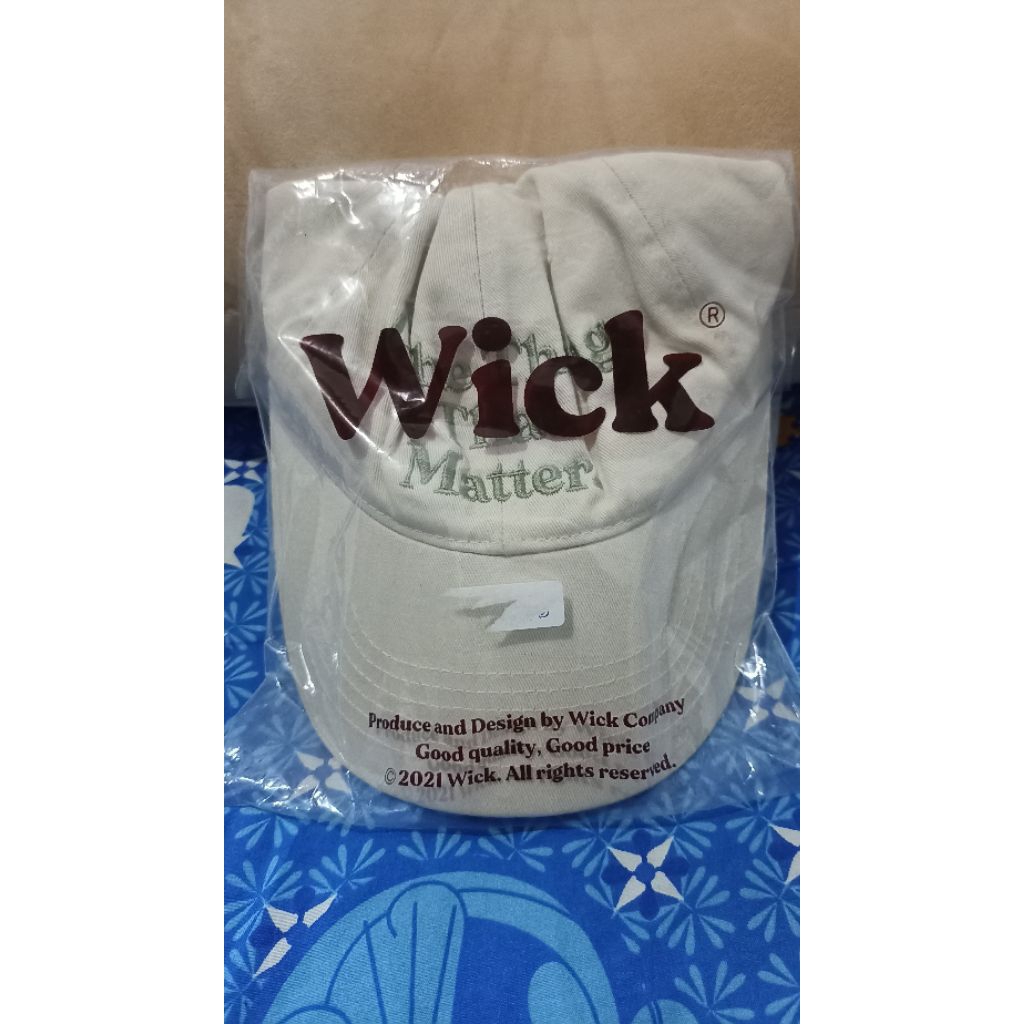 (BOOKED) Ball Cap Wick wear โดย Wonwoo