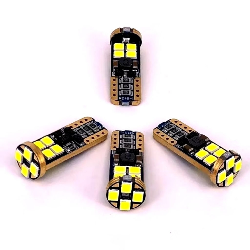T10 Canbus 3030 12 LED โคมไฟเดี่ยว Superbright
