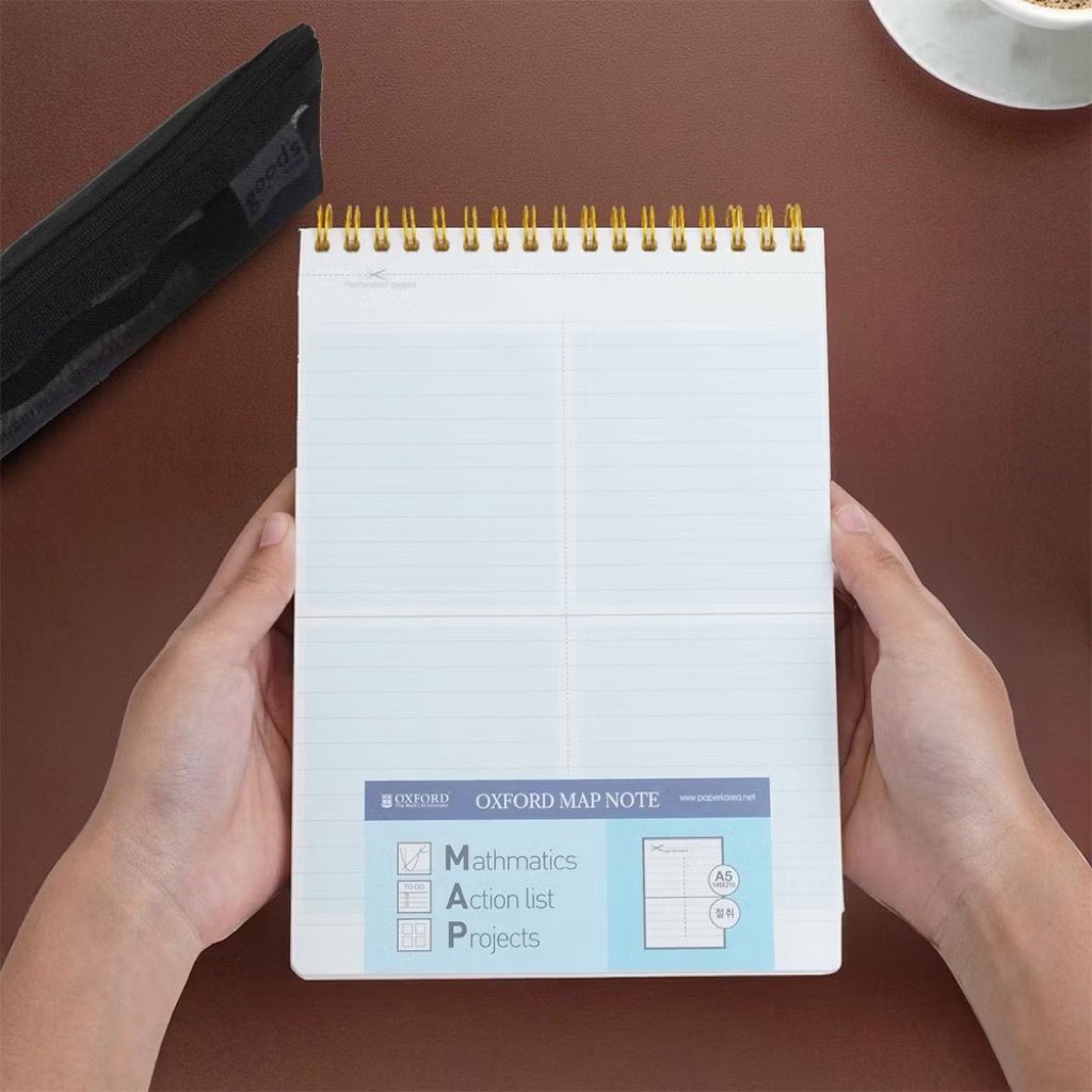 SPIRAL B5 OXFORD NOTEPAD ASN99250/80 แผ่น