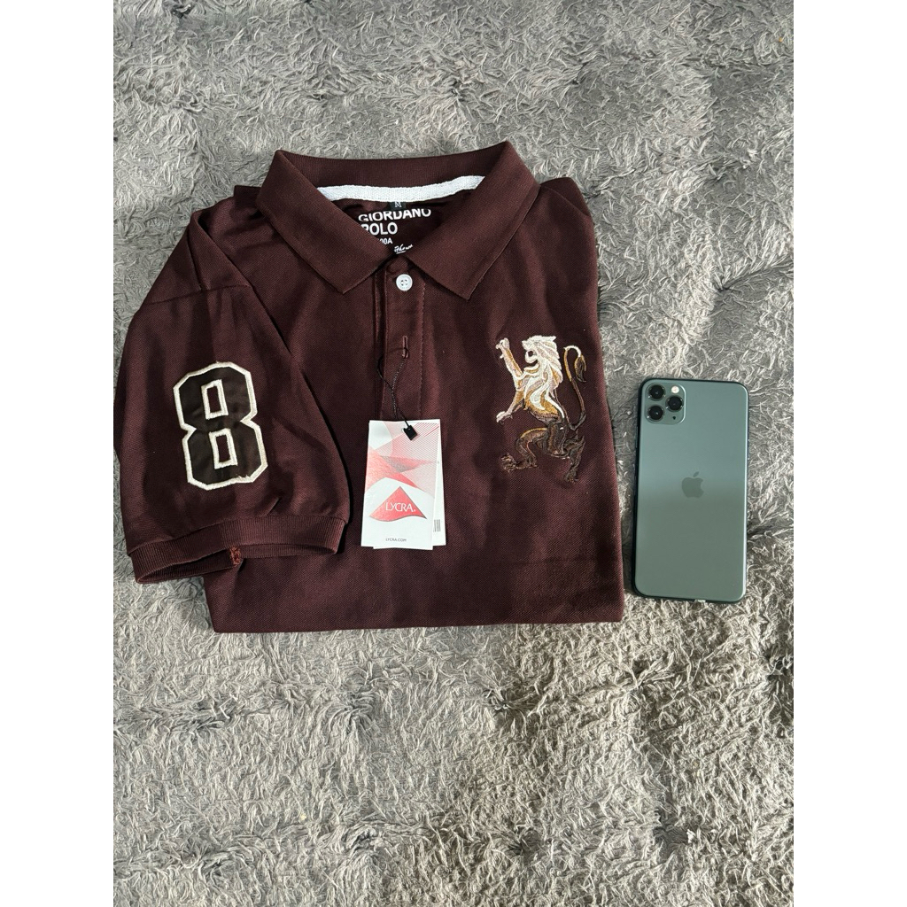 เสื้อยืด GIORDANO COLLAR