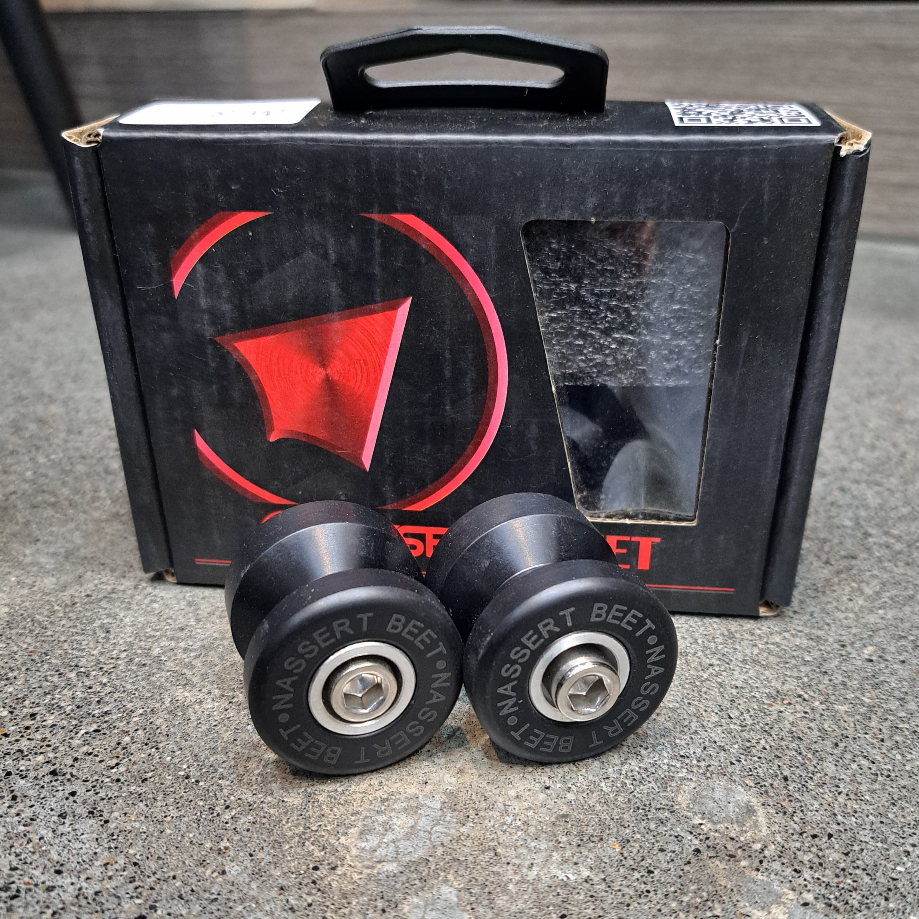 NASSERT BEET JALU PADDOCK NB-08 M8 BLACK CNC KEY BOLT 12; ZX25R/RR; Ninja250 2018up