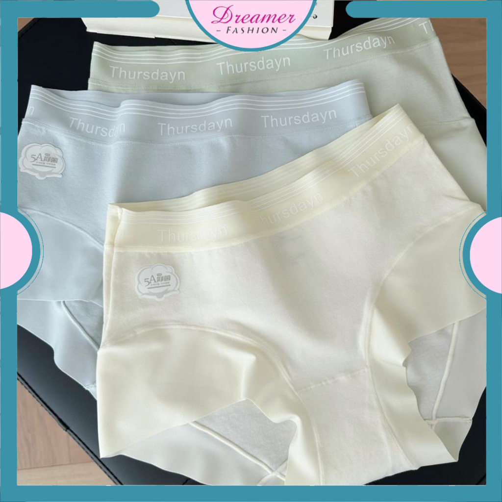 KATUN DF CD650 CD กางเกงชั้นในสามเหลี่ยมของผู้หญิง CD กางเกงผ้าไหมเอวยืดหยุ่นกลางเอวผ้าฝ้ายวัสดุแฟชั