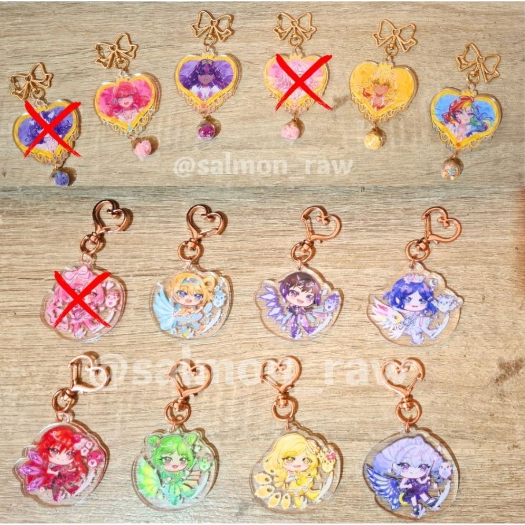 พวงกุญแจ Heart Badge MLP Pretty Rhythm Rainbow Live