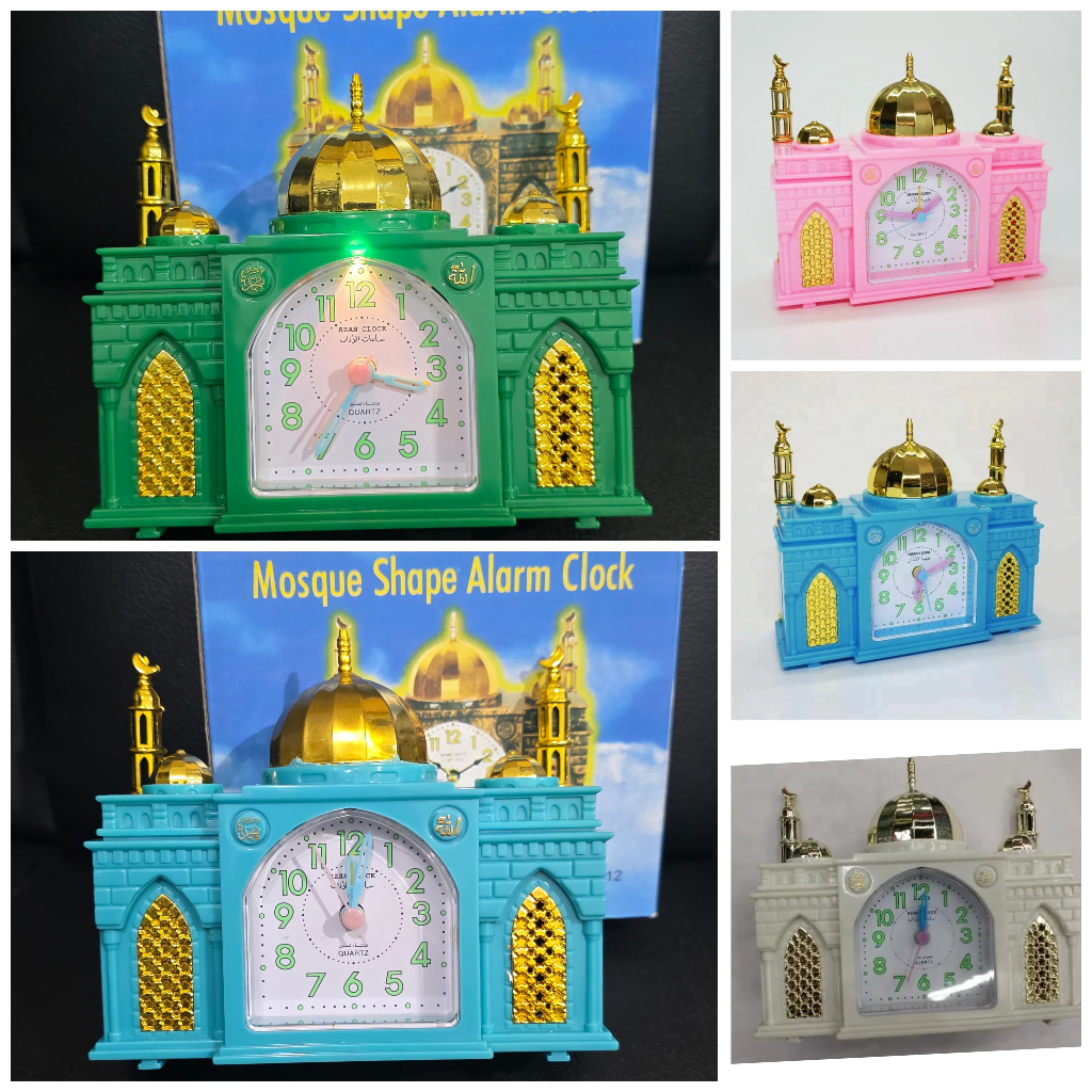 ADZAN SOUND ALARM CLOCK ALARM TABLE CLOCK ADZAN SOUND ALARM