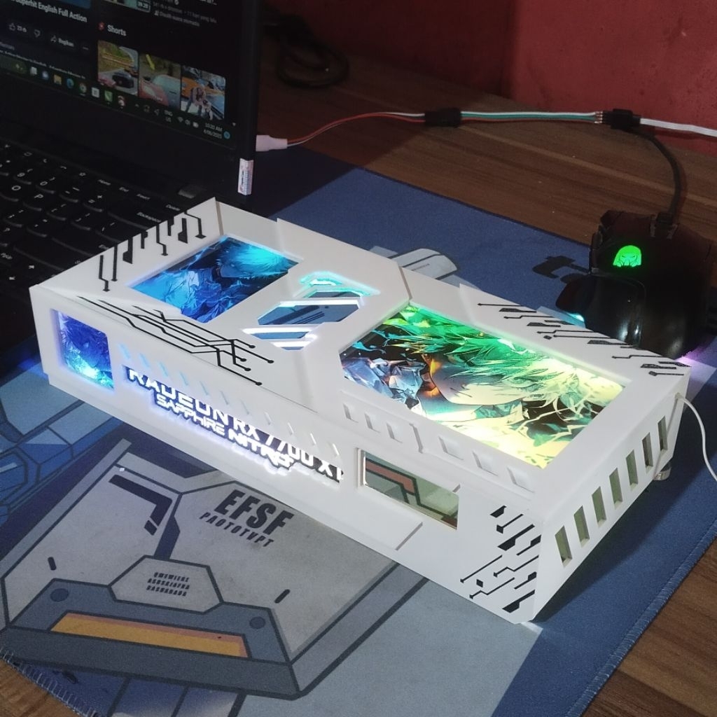 ฝาครอบ vga sapphire nitro + กําหนดเอง