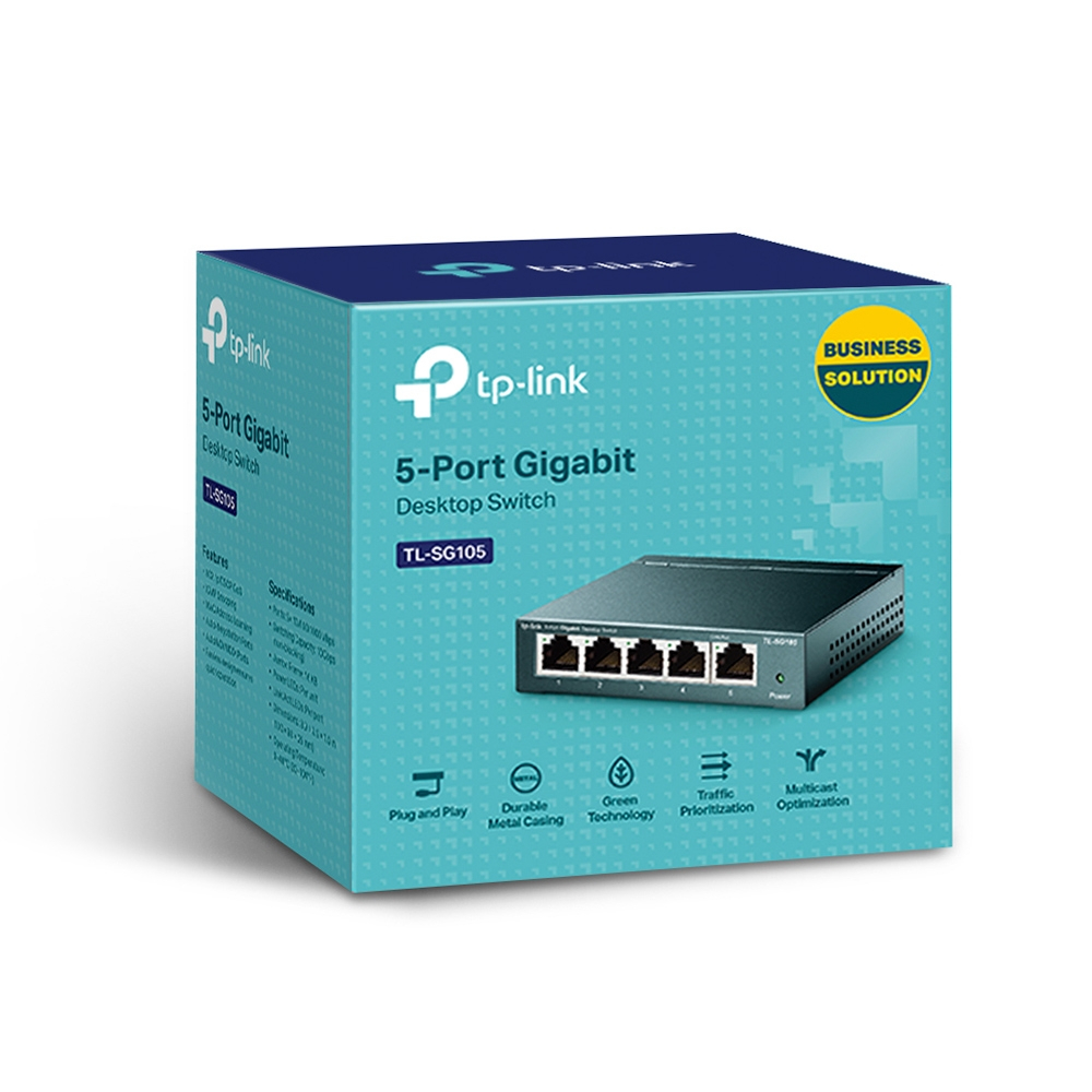 Tplink TL SG105 10/100/1000 Mbps สวิตช์ตั้งโต๊ะ