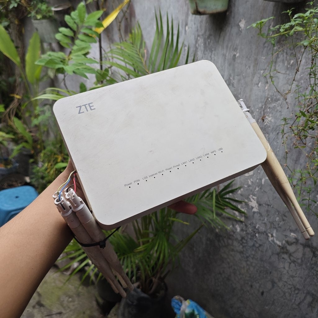 ZTE F670 Router ฟังก์ชั่นปกติ Minus Case Failure การปรับเปลี่ยน