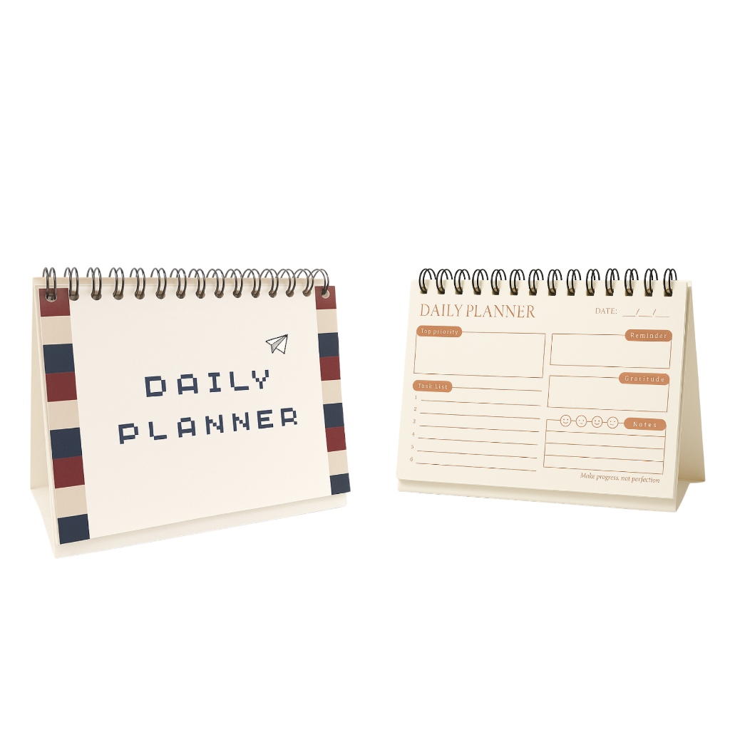 STANDING PLANNER - DAILY PLANNER - TABLE PLANNER