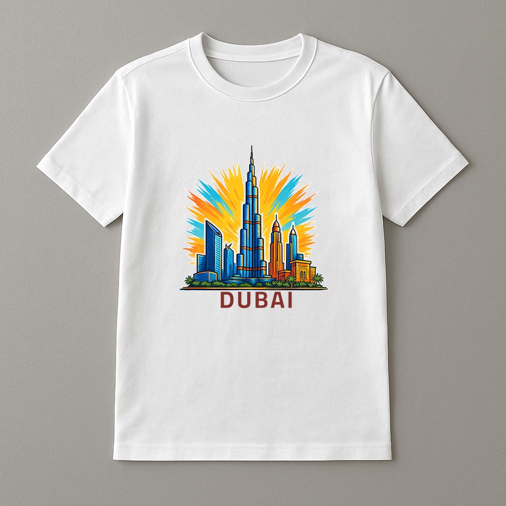 เสื้อยืดของที่ระลึกอาหรับ Uni Emirates | เสื้อยืดอาหรับดูไบ Uni Emirates | เสื้อยืดชัยชนะการท่องเที่