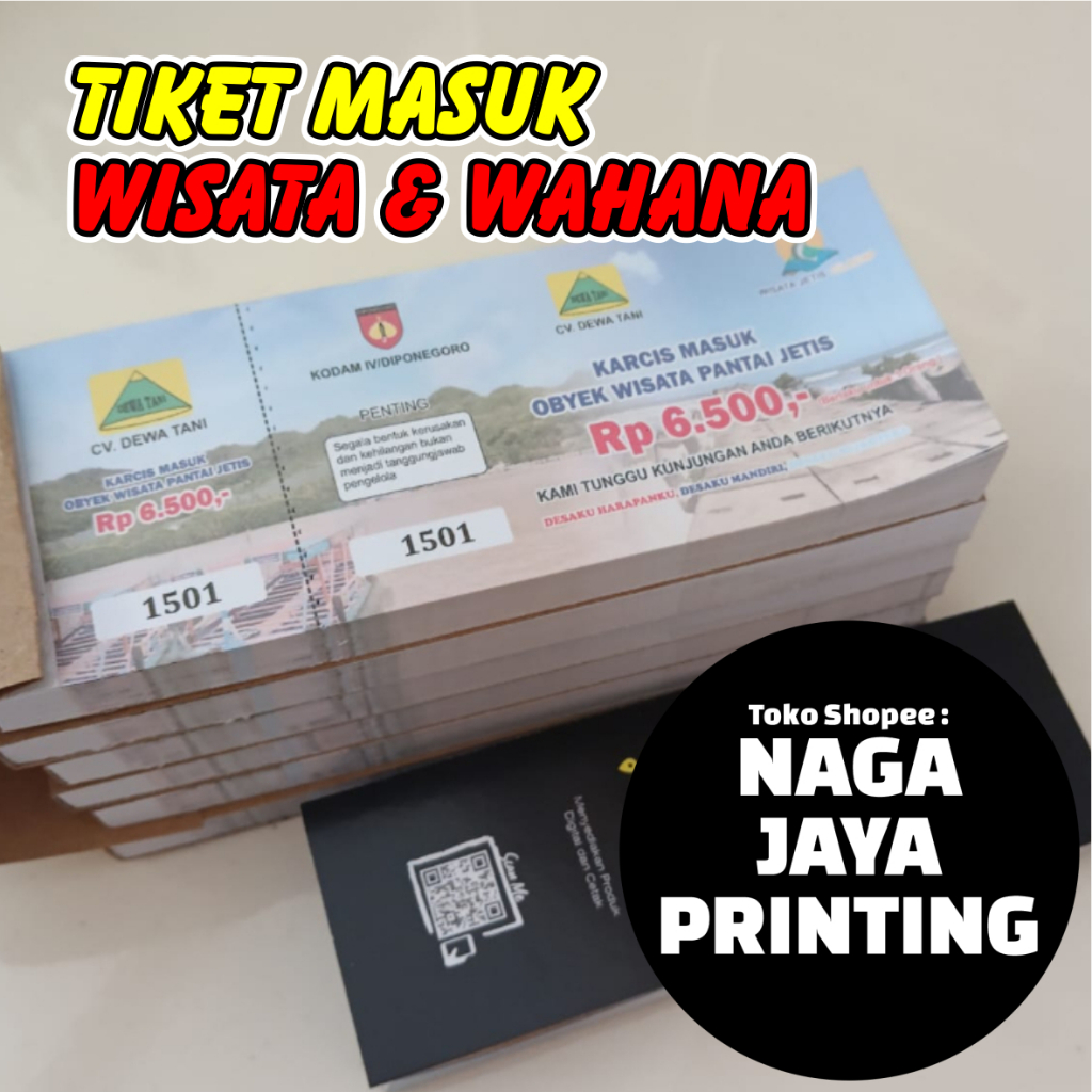 TOURIST COUPON / WAHANA ENTRANCE COUPON / TOURIST ENTRANCE TICKET